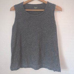 LIKE NEW Madewell grey whisper cotton tank